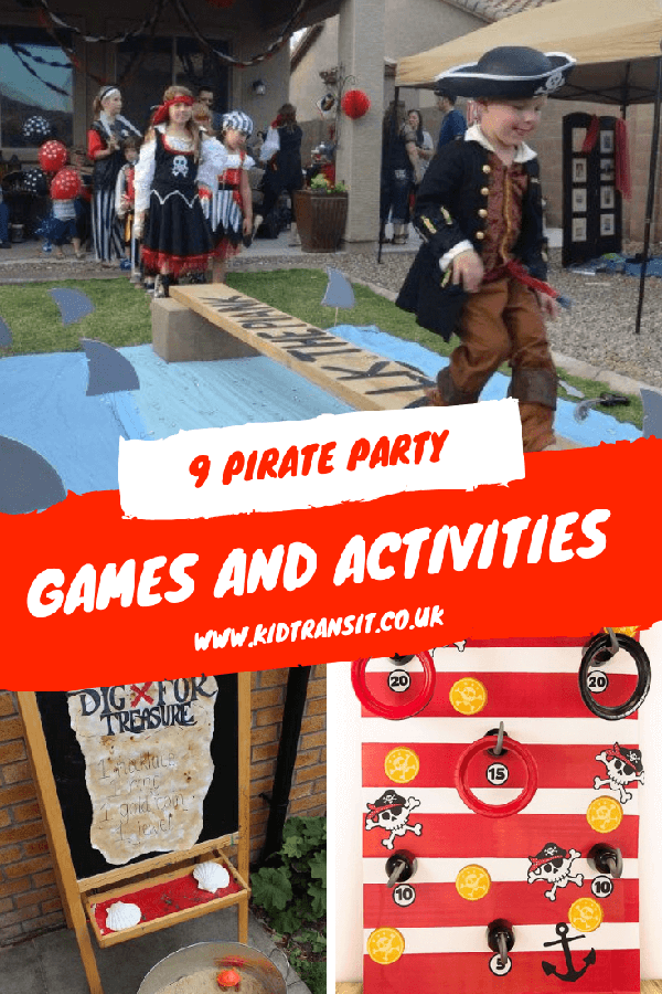 Pirate Themed First Birthday Party Games - Kid Transit