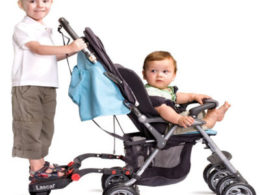 lascal maxi buggyboard on pushchair