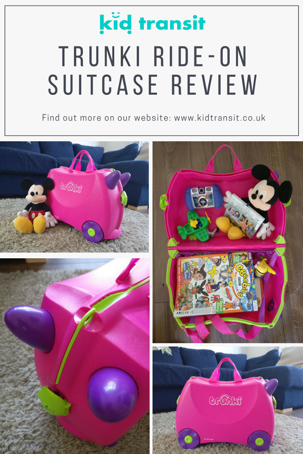 trunki childrens ride on suitcase review