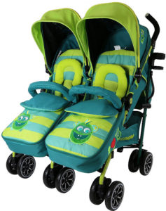 isafe twin optimum double stroller buggy