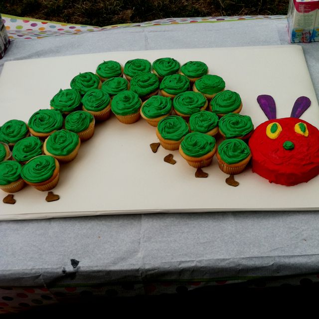 The Very Hungry Caterpillar First Birthday Party Cakes ...