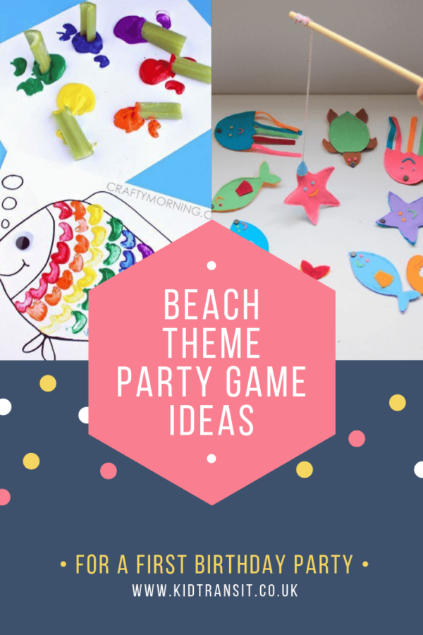 Seaside First Birthday Party Games and Activities - Kid Transit